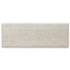 Floordirekt Tapis d'escalier Shaggy Sphinx Rectangulaire 23,5 x 65 cm Crème -- Accessoire D'Escalier