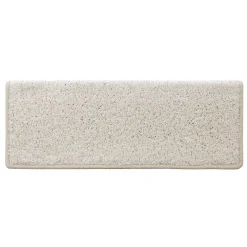 Floordirekt Tapis d'escalier Shaggy Sphinx Rectangulaire 23,5 x 65 cm Crème -- Accessoire D'Escalier