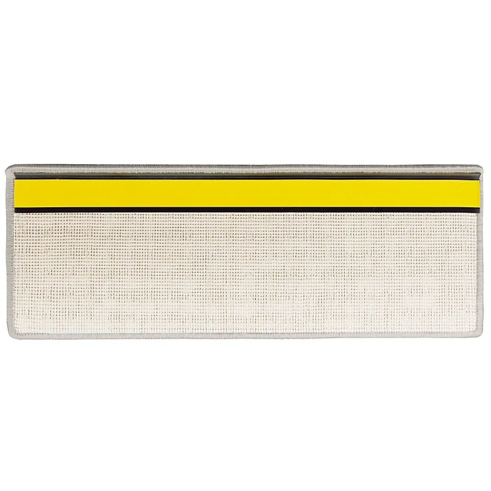 Floordirekt Tapis d'escalier Shaggy Sphinx Rectangulaire 23,5 x 65 cm Crème -- Accessoire D'Escalier