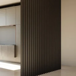 Tasseau Bois<Tasseau aluminium noir 9 x 280 cm, ép.2,2 cm
