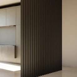 Tasseau aluminium noir 7,8 x 280 cm, ép.2,2 cm- Tasseau Bois