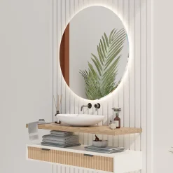 Tasseau décoratif adhésif MDF blanc à peindre 34,5 x 280cm, ép. 11mm (vendu par lot de 4)- Tasseau Bois|Tasseau Décoratif