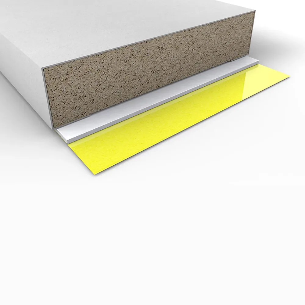 Tasseau décoratif adhésif MDF blanc à peindre 34,5 x 280cm, ép. 11mm (vendu par lot de 4)- Tasseau Bois|Tasseau Décoratif