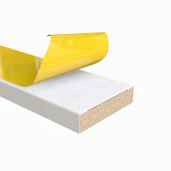 Tasseau décoratif adhésif MDF blanc à peindre 34,5 x 280cm, ép. 11mm (vendu par lot de 4)- Tasseau Bois|Tasseau Décoratif