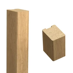 Tasseau décoratif imitation chêne Saragosse l.3 x L.280 cm vendu par 4 pièces- Tasseau Bois|Tasseau Décoratif
