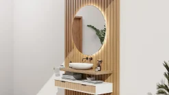Foge Tasseau Bois|Tasseau Décoratif<Tasseau décoratif imitation chêne Saragosse l.3 x L.280 cm vendu par 4 pièces