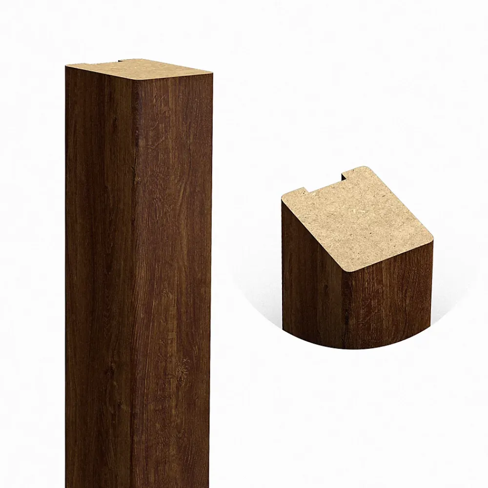Tasseau décoratif placage papier imitation chêne athénien 3 x 280 cm vendu par 4 pièces- Panneau Tasseau Bois|Tasseau Décoratif