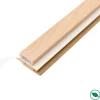Forestea Tasseau de finition chêne clair sur fond blanc pour intégration de LED 2500 41/54 x 20 mm- Panneau Tasseau Bois