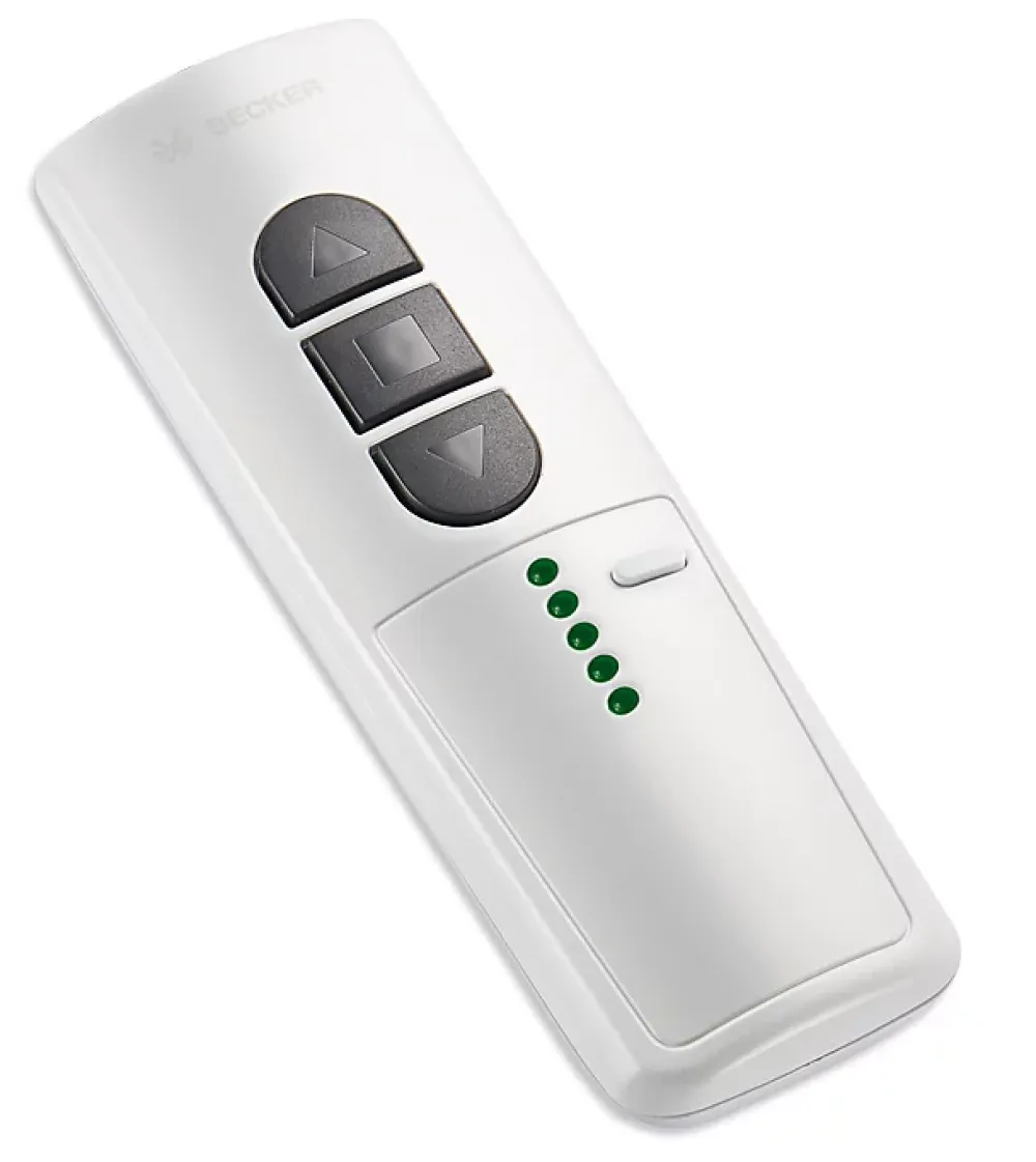 Becker Volet Roulant<TELECOMMANDE EC545-II 5 CANAUX + 1 GENERALE BLANCHE
