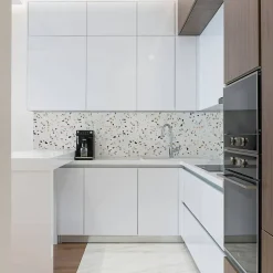 Decoon Terrazzo beige Miel - 60 x 60 cm- Carrelage Sol Effet Terrazzo