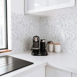 Decoon Carrelage Sol Effet Terrazzo<Terrazzo blanc Carrara - 60 x 60 cm