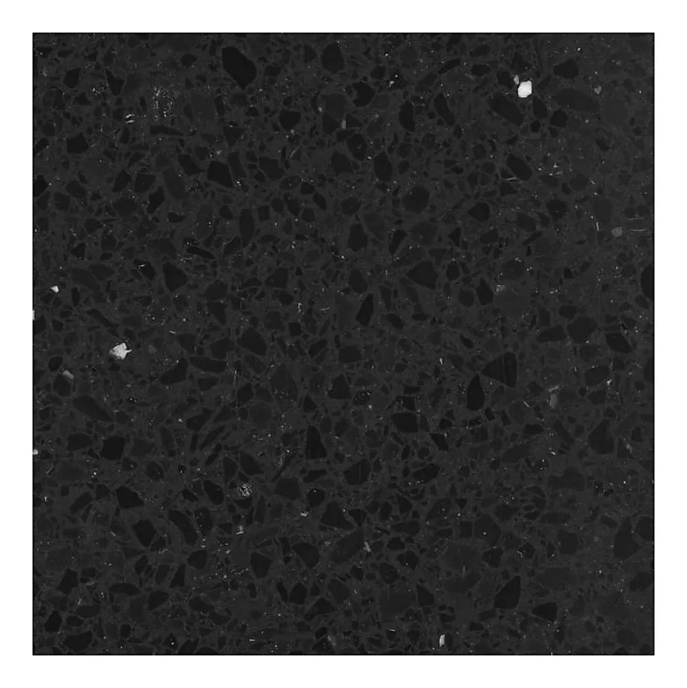 Decoon Carrelage Sol Effet Terrazzo|Carrelage Sol Pour Cuisine<Terrazzo noir Nero Ebano - 60 x 60 cm