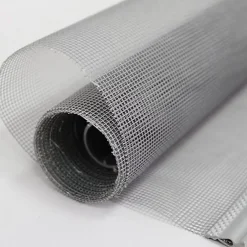 Moustikit Toile de Remplacement moustiquaire enroulable Verticale gris- Accessoire Pour Moustiquaire