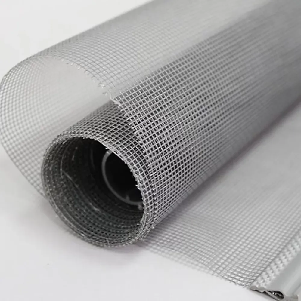 Moustikit Toile de Remplacement moustiquaire enroulable Verticale gris- Accessoire Pour Moustiquaire