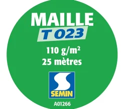 Semin Toile de verre - motif maille - rouleau 25 x 1 m- Fibre De Verre