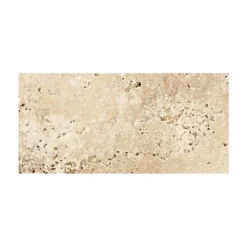 Casa Linea Travertin<Travertin mural en pierre naturelle beige mat L. 40,6 x l. 20,3 cm x ép. 1 cm