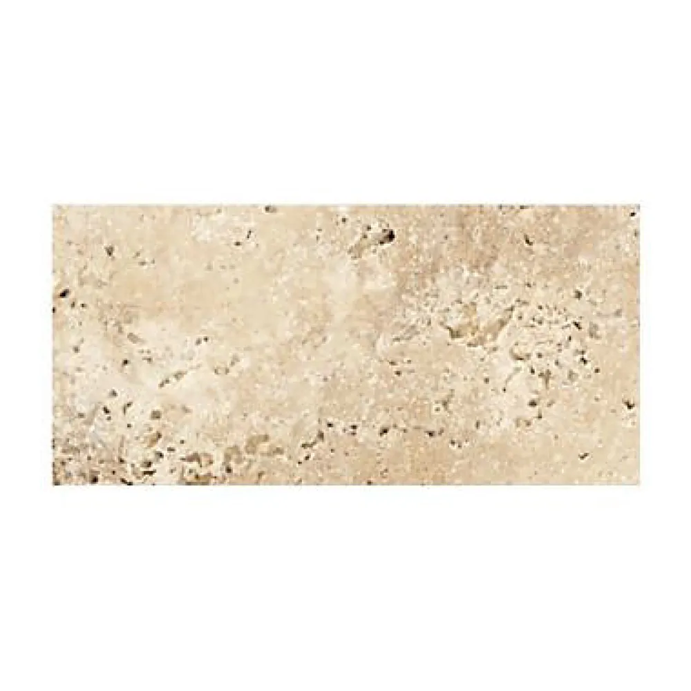 Casa Linea Travertin<Travertin mural en pierre naturelle beige mat L. 40,6 x l. 20,3 cm x ép. 1 cm