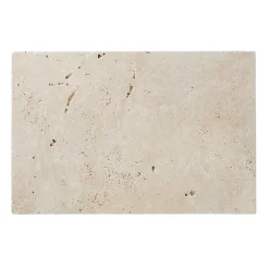 Casa Linéa Travertin<Travertin sol et mur intérieur beige L.61 x l.40,6 cm x ép.12 mm, Travertino