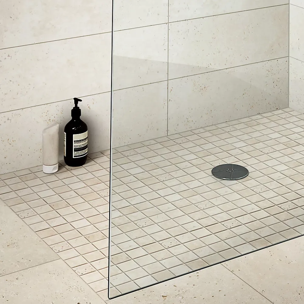 Casa Linéa Travertin<Travertin sol et mur intérieur beige L.61 x l.40,6 cm x ép.12 mm, Travertino