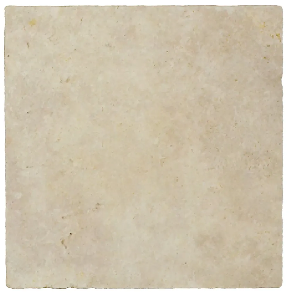 Travertin<Travertin sol et mur intérieur L.61 x l.61 cm x ép.12 mm, Travertino