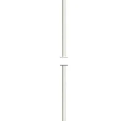 Afbat Tringle pour manivelle blanc 1200 mm- Accesoire Pour Volet