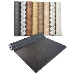 Floordirekt Dalle Et Lame Pvc<Vancouver 5 Aspect Bois carrelage Revêtement de Sol, 200 x 200 cm