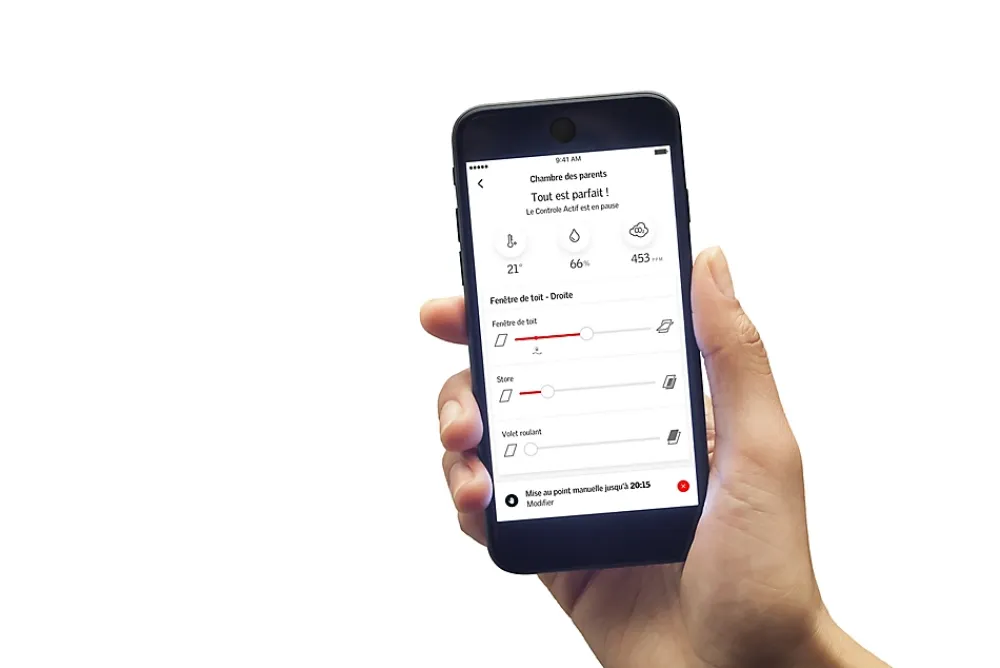 Velux Active with Netatmo – Pack de démarrage- Volet Roulant De Fenêtre De Toit|Volet Roulant De Fenêtre De Toit