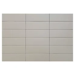 Lux Mosaic Velvet Vison Lisse Série Revêtement grès cérame premium 5x15 cm.- Carrelage Mural Uni|Carrelage Mural Pour Douche