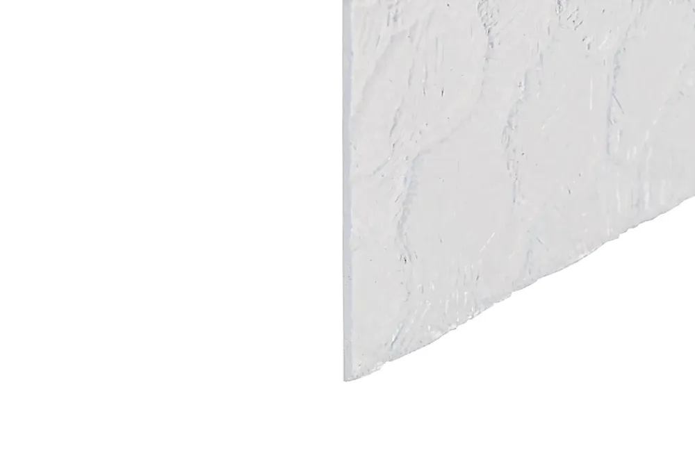 STRATIVER DISTRIBUTI Verre pommelé cristal 100 x 100cm ép.2,5mm- Verre Minéral
