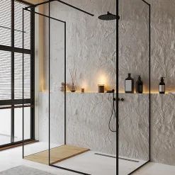 Strativer Distributi Verre synthétique à motif petit carreau 1x0.5m Ep2.5mm- Verre Synthétique
