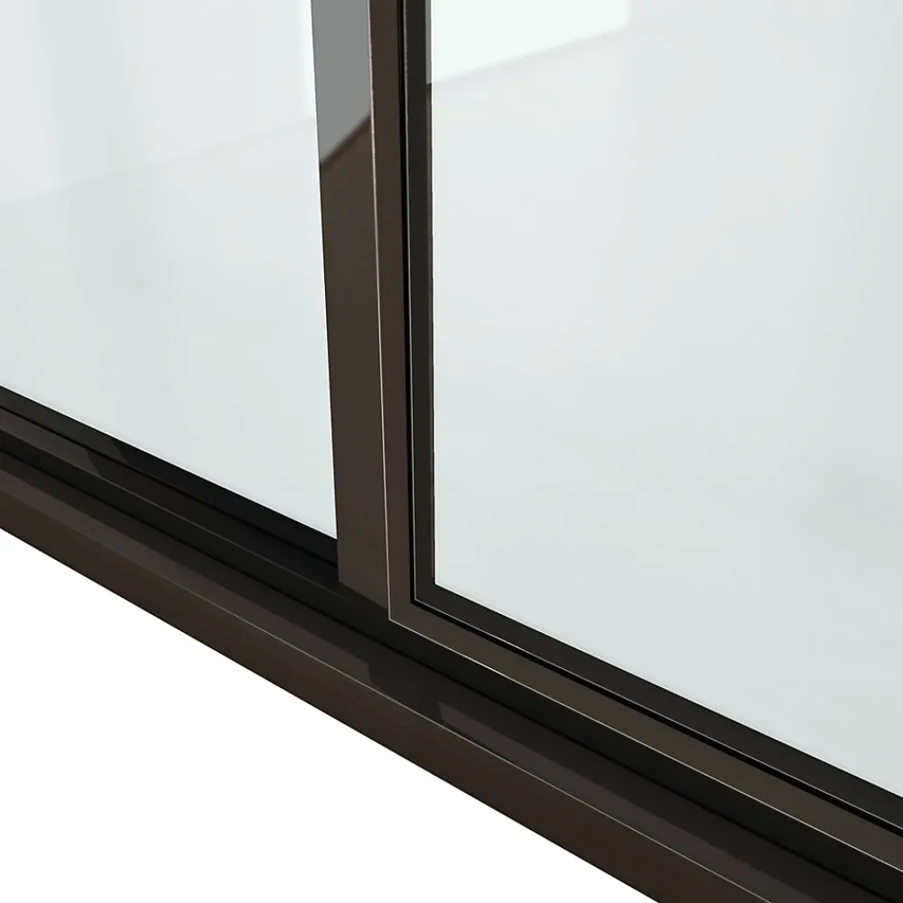 Verrière Factory Verrière - 5 Vitrages - L: 195cm H: 125cm - Acier Ultra Fin - Noir Mat (RAL 9005) - Livrée Montée- Verrière