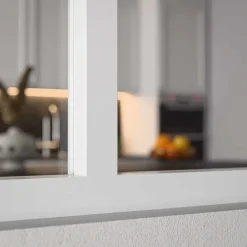 Mon Marché Déco Verrière<Verrière 5 Carreaux - En Kit - Blanc