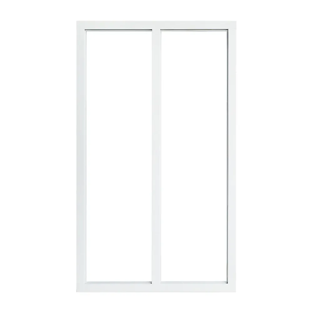 Verrière 2 carreaux transparents, coloris blanc H108 x l.63cm- Verrière