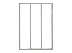 Vente-unique Verrière<Verrière atelier en aluminium thermolaqué - 90x105 cm - Blanc - BAYVIEW
