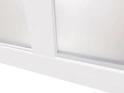 Vente-unique Verrière<Verrière atelier en aluminium thermolaqué - 30x130 cm - Blanc - BAYVIEW