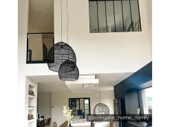 Vente-unique Verrière<Verrière atelier en aluminium thermolaqué - 180x130 cm - Noir - BAYVIEW