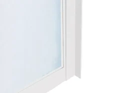 Vente-unique Verrière<Verrière atelier en aluminium thermolaqué - 210x105 cm - Blanc - BAYVIEW