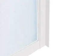 Vente-unique Verrière atelier en aluminium thermolaqué - 210x130 cm - Blanc - BAYVIEW- Verrière