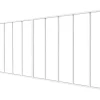 Vente-unique Verrière<Verrière atelier en aluminium thermolaqué - L240 x H105 - Blanc - BAYVIEW