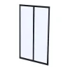 Vente-unique Verrière atelier en aluminium thermolaqué - 60x105 cm - Noir - BAYVIEW- Verrière