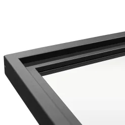 Schulte Verrière atelier - H.108xl.153- 5 vitrages -transparent -cadre et profilés noir mat- Verrière