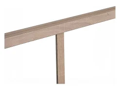 Vente-unique Verrière d'angle d'atelier en aluminium thermolaqué - L180 x L120 x H130 - Naturel clair - BAYVIEW- Verrière