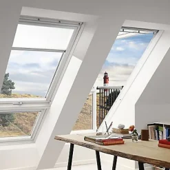 Velux Velux Et Fenêtre De Toit<Verrière plane GIL Tout confort blanc SK3 114 x 92 cm