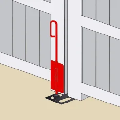 Afbat - Tb Industrie Sas Verrou baïonnette ø16 mm L. 600 mm acier noir Afbat- Accesoire Pour Volet