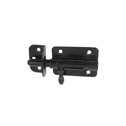 Afbat - Tb Industrie Sas Verrou de box Afbat porte de cadenas noir ø10 mm- Accesoire Pour Volet