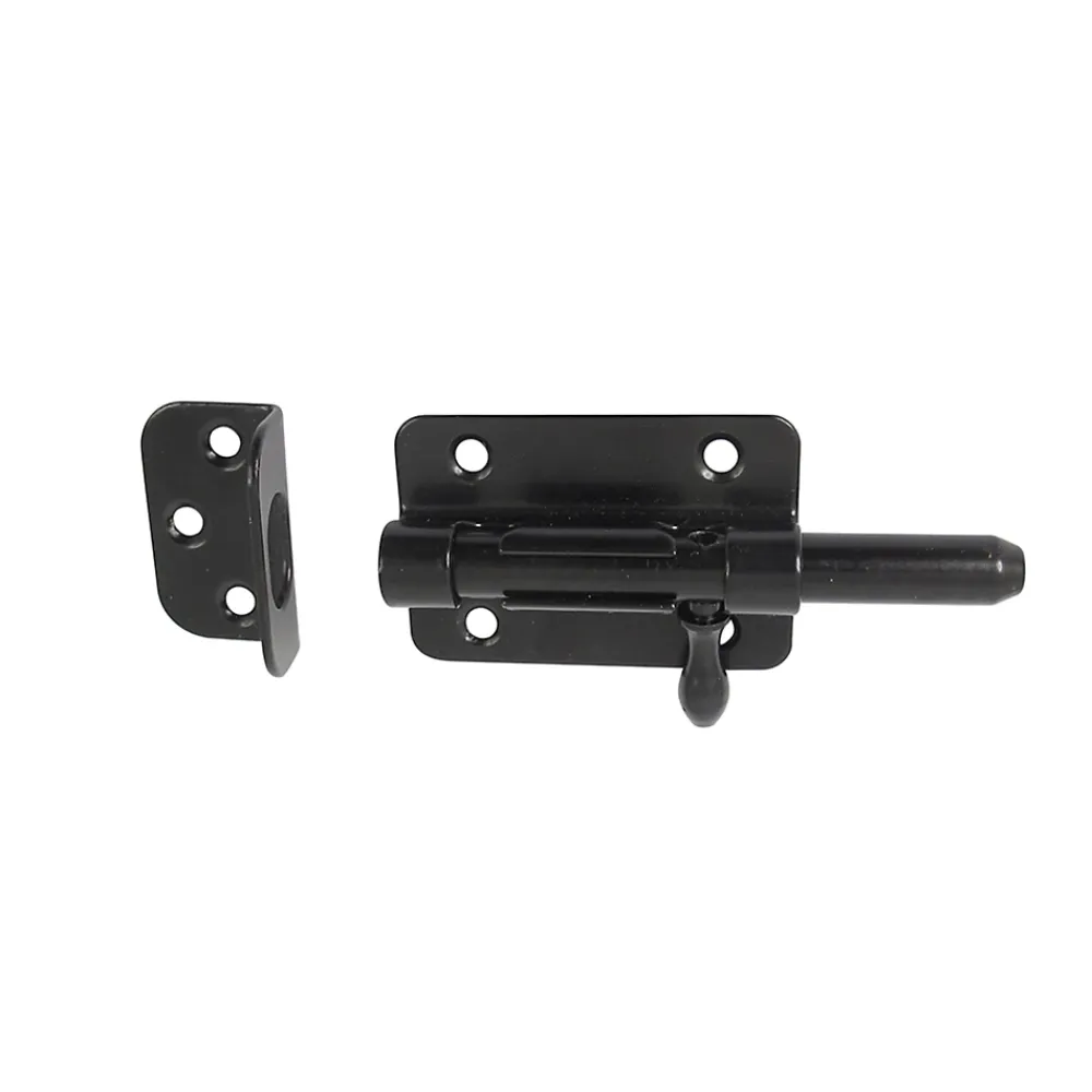 Afbat - Tb Industrie Sas Verrou de box Afbat porte de cadenas noir ø14 mm- Accesoire Pour Volet