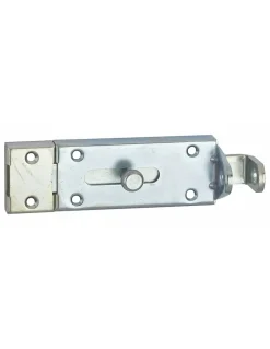Thirard Accesoire Pour Volet<Verrou porte cadenas, longueur 150mm, pêne plat coulissant, gâche en acier cambré, acier zingué -