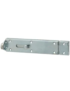 Thirard Accesoire Pour Volet<Verrou porte cadenas, longueur 250mm, pêne plat coulissant, gâche en acier cambré, acier zingué -