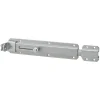 Thirard Verrou transversal, porte cadenas cadenassable, longueur 180mm, pêne plat coulissant, acier zingué -- Accesoire Pour Volet