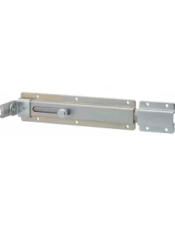 Thirard Accesoire Pour Volet<Verrou transversal, porte cadenas cadenassable, longueur 230mm, pêne plat coulissant, acier zingué -